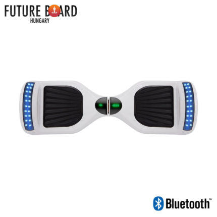 Future Board White X6 - Bluetooth zenelejátszás - Világítós kerekek