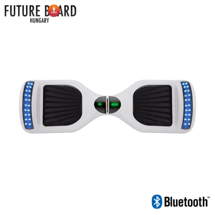 Future Board White X6 - Bluetooth zenelejátszás - Világítós kerekek